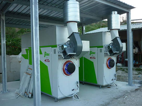Estrazione biogas Discarica Santa Lucia Tolentino