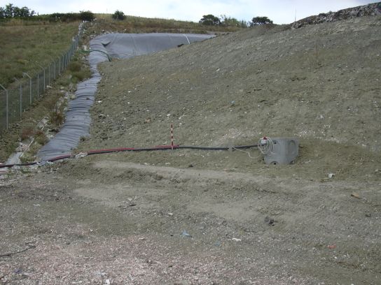 Attività di Smaltimento Rifiuti discarica Santa Lucia Tolentino